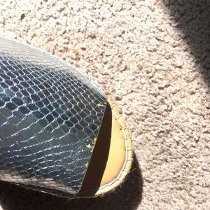 Franco Sardonic Silver Sandals